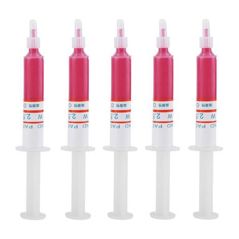 5 pièce/ensemble diamant meulage pâte à polir composé de rodage abrasif aiguille Tube W2.5 4000