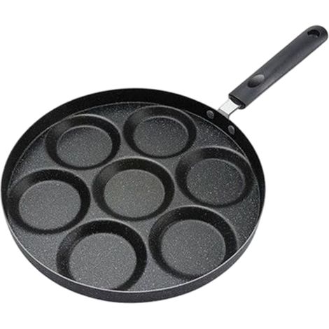 1 Crêpière, 7 portions, diamètre 31 cm, anti-adhésif, tous feux dont induction, cuisine familiale (1/5)