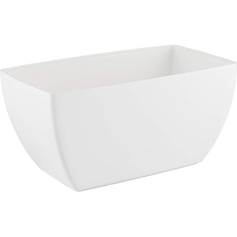 JARDINIÈRE Siena 40CM Blanc (1/2)