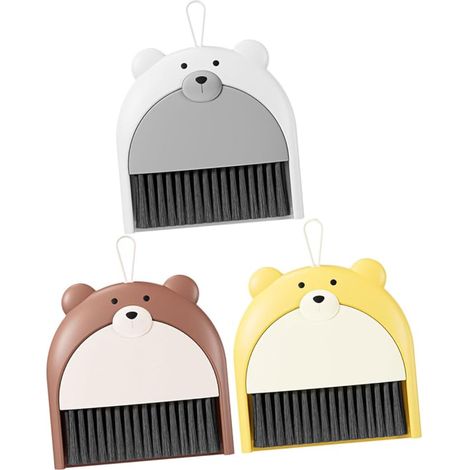 Mini Broom Set Small Dustpan and Brush for Boys and Girls Cleaning Toy Compact Desktop Broom and Dustpan for Childrens Tool Set