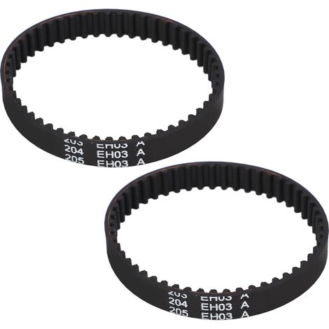Lot de 2 courroies d'aspirateur en caoutchouc résistant à l'usure, compatibles avec les modèles SHark AZ1002, AZ1000, AX952 et AX950. (1/5)