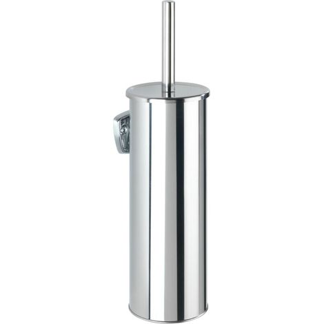 Ulisem Brosse WC Suspendue murale Basic, brosse wc noire, design fermé, acier inox, 10x37x10,5 cm, brillant (1/6)