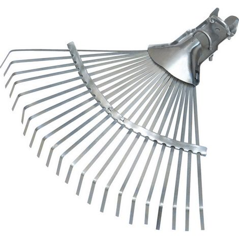 1PZ SCOPA PER FOGLIE 22 denti regolabili