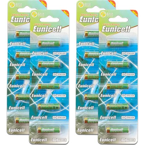 Lot de 20 piles alcalines 12 V 27 A [Appareils électroniques] (1/5)