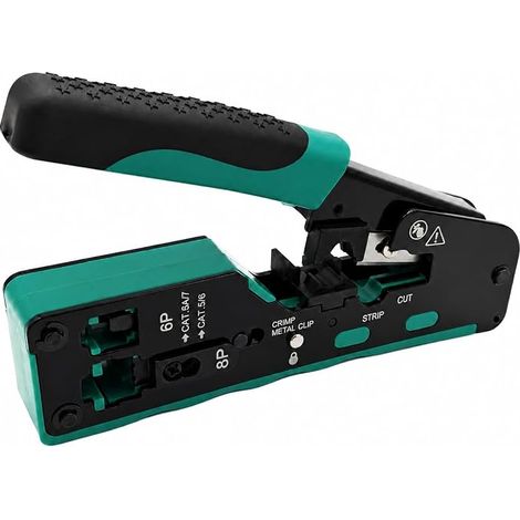 Pince à Sertir RJ45 CAT7 CAT6 CAT6A CAT5e CAT5 Outil Réseau Connecteur (1/5)