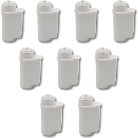 Ersatzteil - SOS Accessoire Lot de 9 Filtre à eau pour machines à café automatique Siemens EQ Series, EQ3/EQ6/EQ9, S700, 3200 Bosch TCZ7003, TCZ7033, pour Brita Intenza - - SIEMENS, BOSCH, GAGGENAU, (1/2)