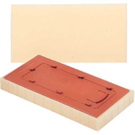 Raimondi SPUGNA DI RICAMBIO AD ATTACCO RAPIDO EASY-LOCK cm. 17x34x4 h  Col. Sweepex Giallo