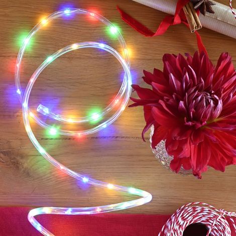 Cordon lumineux solaire multicolore 5m (1/3)