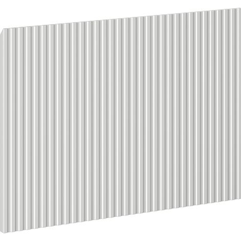 Mexen Rivel façade striée pour meuble de salle de bain 70 x 43,5 cm, gris mat - 91A20-0700-470-1-62 (1/2)