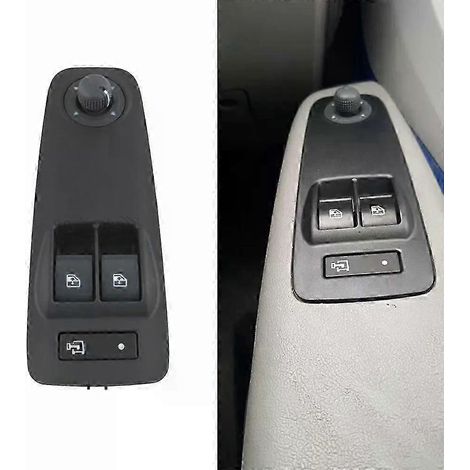 Interrupteur de commande de lève-vitre électrique pour Peugeot Boxer, Citroën et Fiat Ducato 735487419, bouton-poussoir de remplacement pour voiture