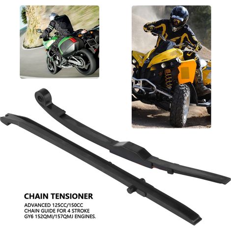 Guide et Tendeur de Chaîne de Distribution pour GY6 125cc 150cc 152QMI/157QMJ Scooter Moto ATV (1/5)