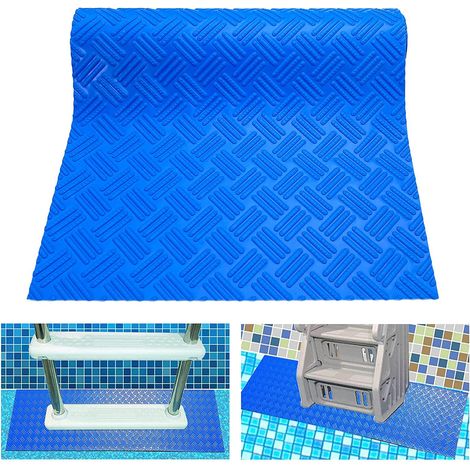40 par 90 CM Tapis Antidérapant Piscine Tapis de Protection pour Échelle de Piscine Piscines Hors Sol Marches Escaliers Échelles (1/5)