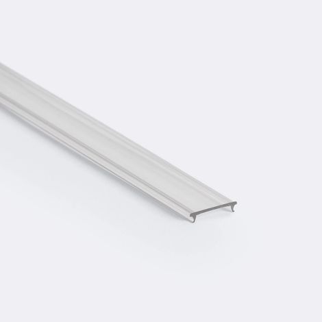 10 Meter Abdeckung für Aluminiumprofil kompatibel mit Ref.128987, 128972 Transparent