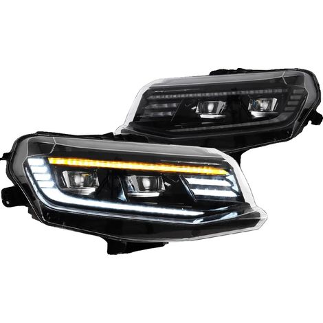 Phare de projecteur, faisceau double, éclairage LED, clignotants dynamiques, LHD (1/2)