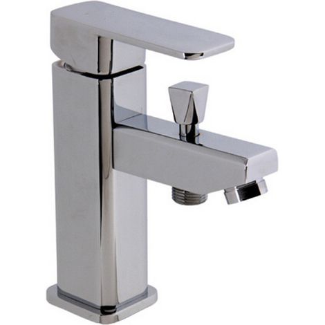 Robinet-Waschbecken, Robinette-Waschküche, Robinet-Evier, Robinet-Waschbecken, eintöniges Robinet-Eau-Chaude und Froide-Waschbecken im Wasserbad (1/5)