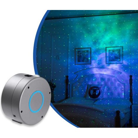 Projecteur de ciel étoilé LED, veilleuse LED avec contrôle par application, modes personnalisables, projecteur d'étoiles pour chambre d'enfant ou d'adulte, home cinéma, salle de fête, décoration (1/5)