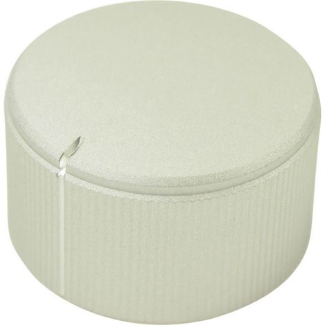 Cliff FC7252 FC7252 Drehknopf Silber (Ø x H) 25 mm x 15 mm 1 St.