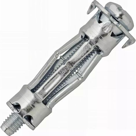 Dübel HWA Premium Spiderplus für Hohlkörper ohne Schrauben - D. 5 x 37 mm - Packung mit 100 Stück - SCELL-IT - HWA05037-SV