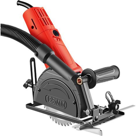 Support universel pour meuleuse - Système de coupe et polissage sans poussière pour métal et bois - Guide de précision inclus (Modèle avancé) (1/5)