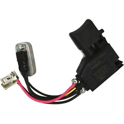 Interrupteur 632A24-0 pour MAKITA DDF343 DHP343 BHP343 632A23-2 DDF453 6506751 BDF453 - Certifié CE (1/5)