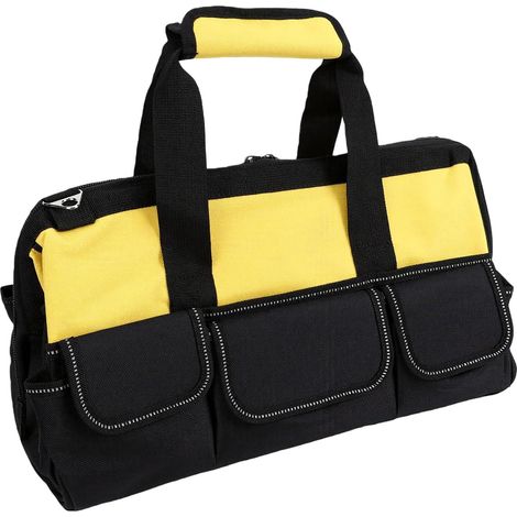 Heavy-Duty 15-Inch Oxford Cloth Tool Bag with 25 Pockets (1/5)