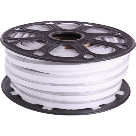 Jandei - Neon led flexible simple 12V 6000K 6mm 112 led metro 8W 25m Neón 12V 6mm corte 2,5cm