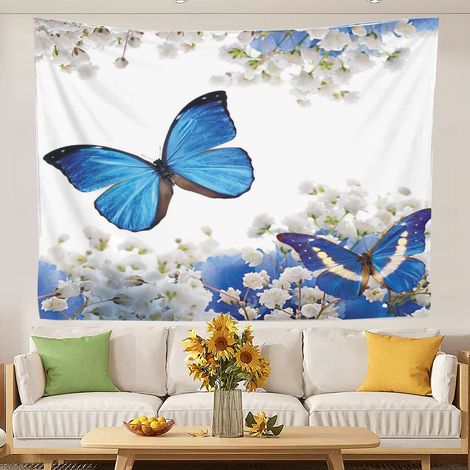 Tapisserie humoristique pour chambre d'adolescente, nappes et décorations murales 100x75cm (1/5)