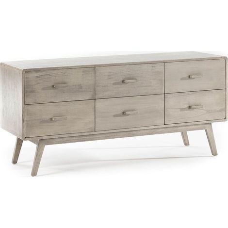 Aparador 160X50X75 Madera Gris Velado (1/2)