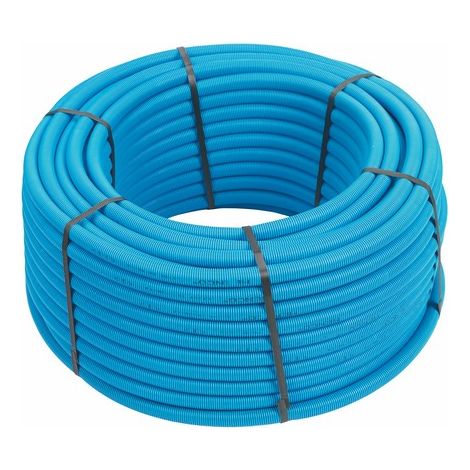50ml multicouche gainé bleu 10bar-95°-Alu 0,2mm-Ø26x3.0