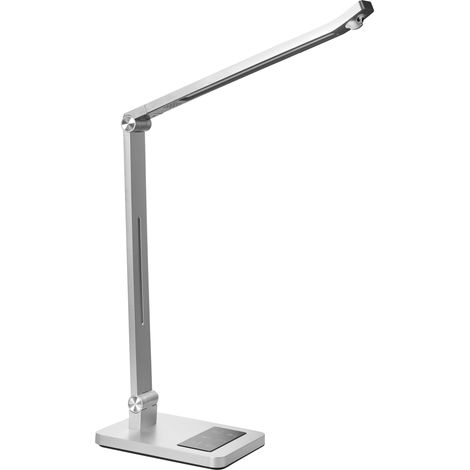 LED Schreibtischlampe LEPUS mit Bewegungsmelder Silber