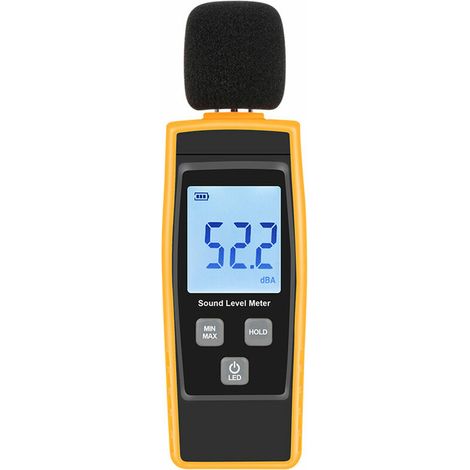 Green Mobility-Sonometre Sonometre Decibelmetre numerique Sonometre numerique 30130 decibels RZ1359 livre sans batterie (1/5)
