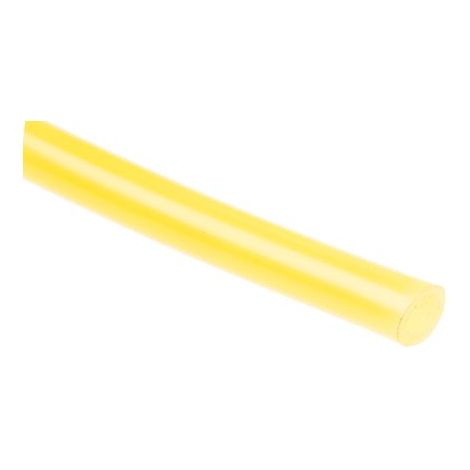 Tuyau à air RS PRO, 10mm x 7mm x 30m Jaune en Nylon ( Prix pour 1 )