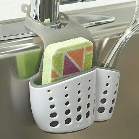 Portasapone Porta Spugne Organizzatore Portaoggetti Lavello Cucina Salvaspazio (1/5)