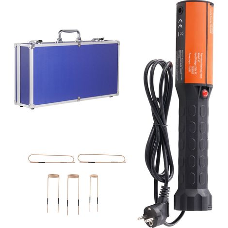 Kit chauffage par induction 1000W, portatif avec 8 bobines, 220V, sans flamme pour retirer boulons rouillés et écrous (1/5)
