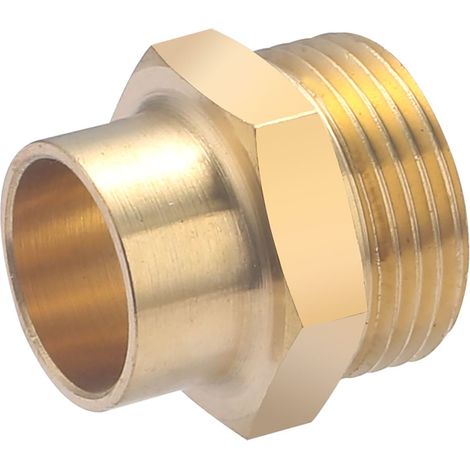 Machón para Soldar Roscar QUICK PLOMBERIE - Ø18 mm Macho 3/4