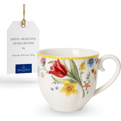 Villeroy & Boch Spring Awakening Tazza da caffè, Porcellana Dura, Colorato, 400 ml (1/5)