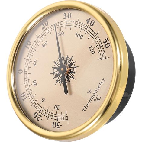 Rundes Analoges Temperaturemessgerät Mit Klarer Skala (1/5)