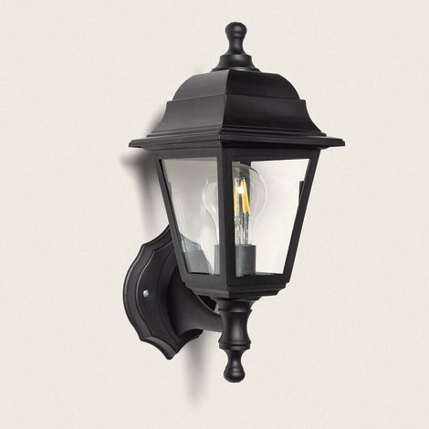 Lampada da Parete per Esterni Sennen Nero Nero (1/2)