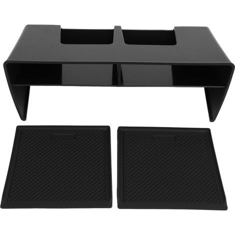 Plateau de rangement pour organisateur de console centrale, insert de rangement avec tapis en silicone antidérapant pour CR‑V 2023 2024. (1/5)