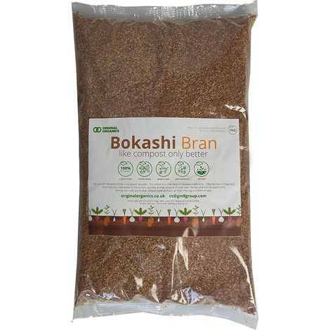 Bokashi Bran Compost Converter and Soil Improver - 1kg