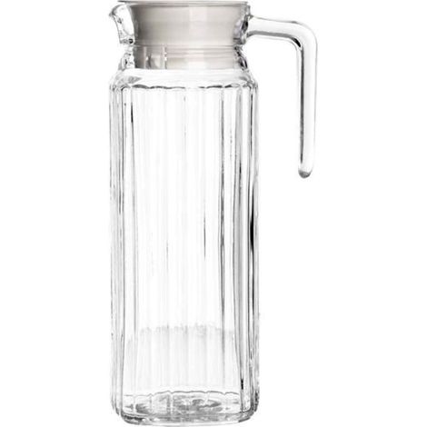 Ravenhead refrigerator door water carafe, 1.1 L, with glass lid and plastic cover - AquaForge (1/5)