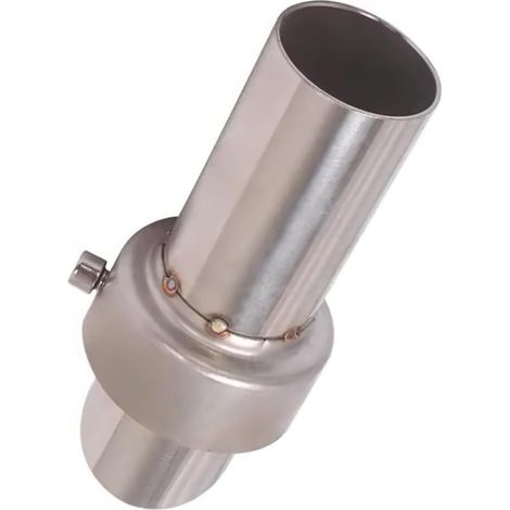 Insert DB Killer pour pot d'échappement moto, silencieux réglable, acier inoxydable, compatible avec les pots d'échappement modifiés de 56 mm (2,20 pouces) (1/5)