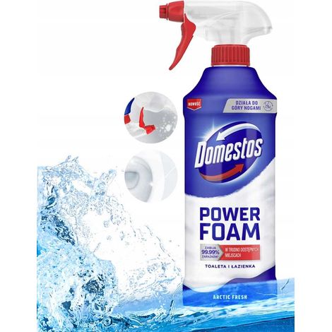 Domestos Power Schaum-WC- und Badreiniger Arctic Fresh 435 ml