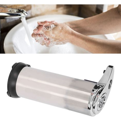 Automatischer Seifenspender mit Infrarotsensor (250 ml) – Berührungsloser Badezimmerspender, wasserfest (IPX4) mit musikalischem Alarm (1/5)
