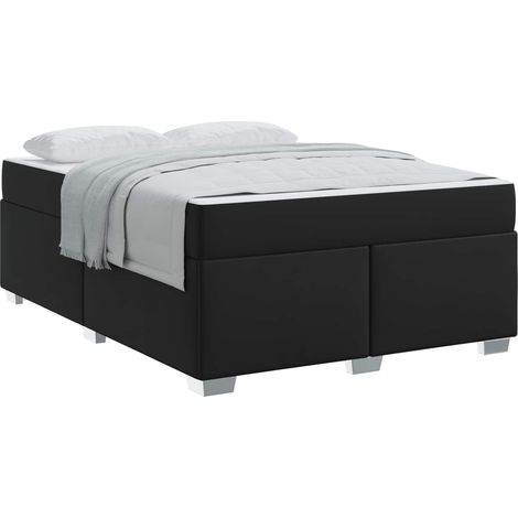Maison Exclusive - Struttura del letto Nero 140 x 200 cm PVC (1/5)