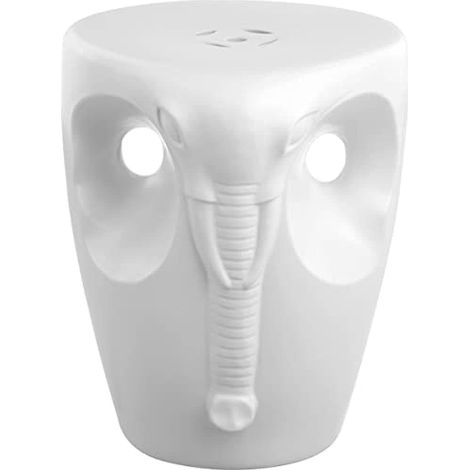 Tabouret de Jardin, Autre, Blanc, 39 x 39 x 45.08 cm (1/5)