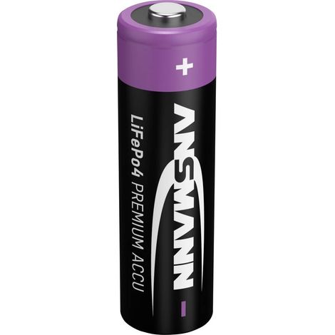 Ansmann Lithium-Eisenphosphat Akku Mignon AA 500 mAh Pile rechargeable LR6 (AA) LiFePO 4 500 mAh 3.2 (1/3)