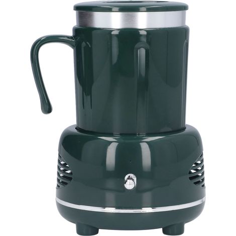 Gobelet réfrigérant et chauffant à ions négatifs pour voiture et maison, refroidissement rapide pour bière et boissons, machine de bureau, vert (1/5)