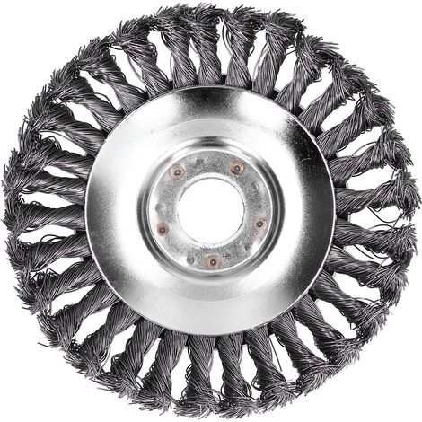 Tête de coupe-bordures en acier inoxydable, roue de désherbage de rechange, accessoire pour tondeuses à gazon (1/5)