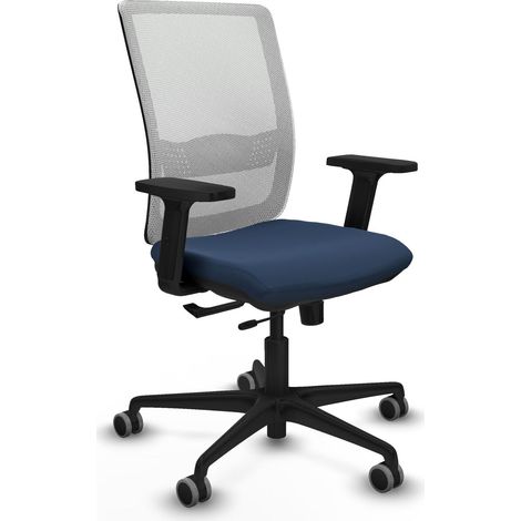 Chaise ergonomique piqueras y crespo Haches noir mousse 65 mm roues (1/2)